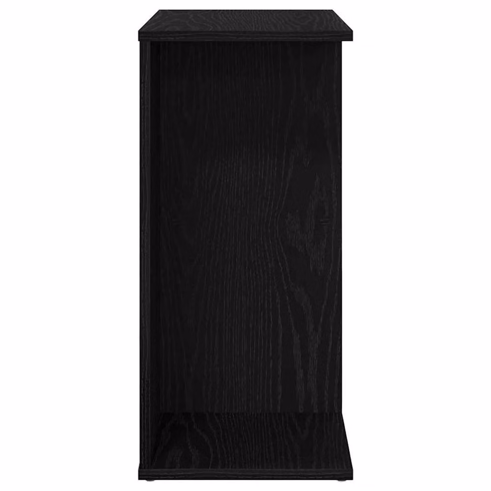 Berkfield Home Elegant Bedside Tables, 2 Piece Set in Black Oak, W/D/H: 46.5 x 29 x 61 cm – 5