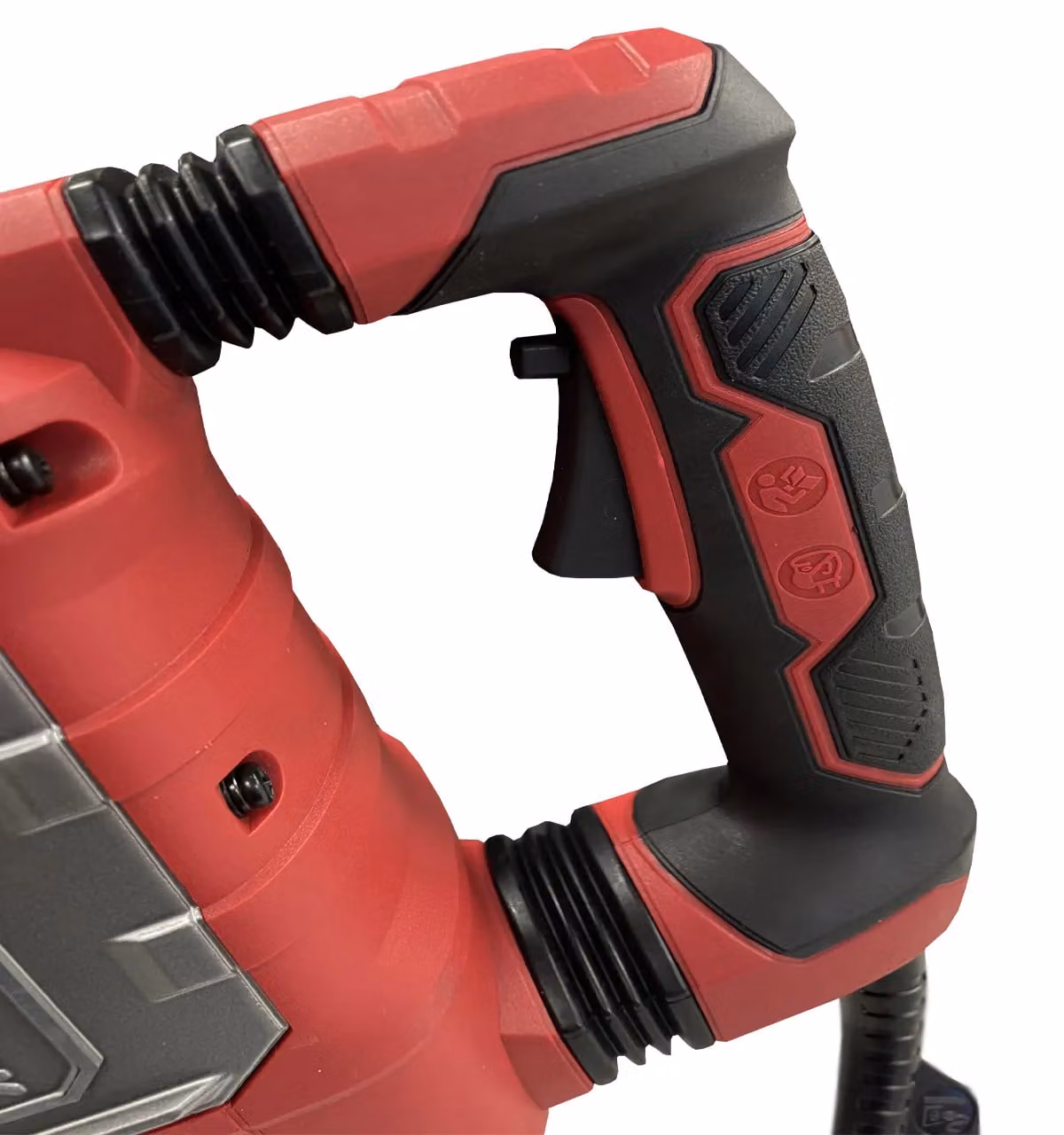 Lumberjack 1700W Demolition Hammer Breaker Drill in Red with 1900bpm and 230V Mains Power – 3