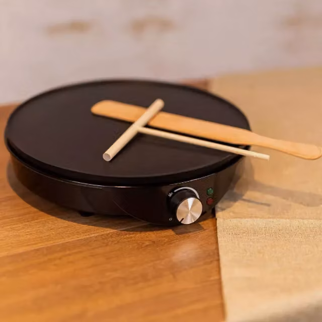 Marco Paul Electric Crepe Machine in Black