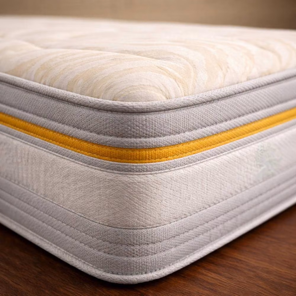 Desire Deco Laurel Hybrid Pocket Memory Foam Mattress in White, Double (W: 140 cm, L: 200 cm) – 2