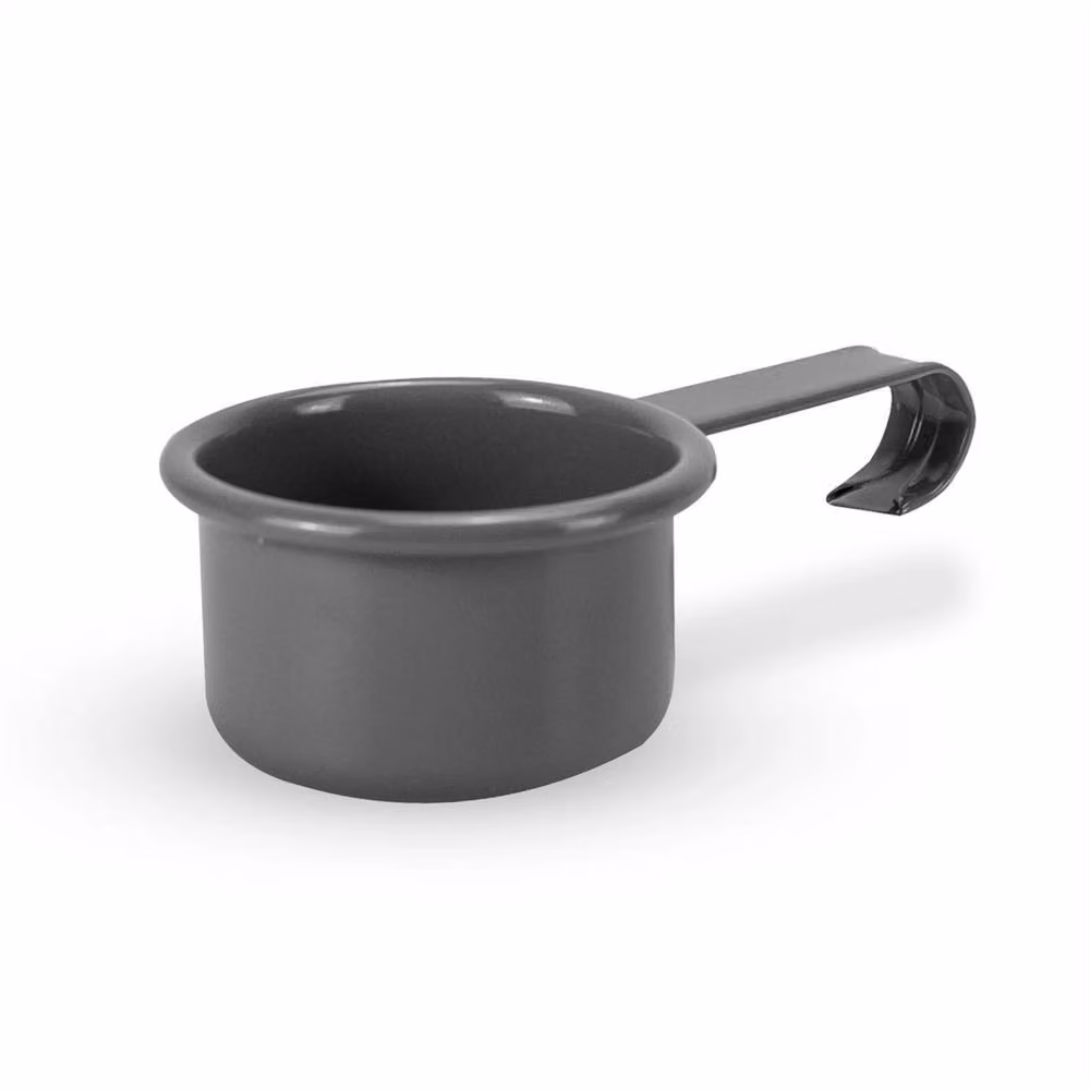 EONLION Laundry Powder Storage Tin with Scoop, Grey – 4