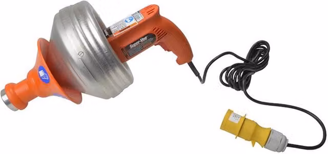 Monument SV-F Super-Vee Power Drain Cleaner 110 Volt, Grey, 35ft Capacity
