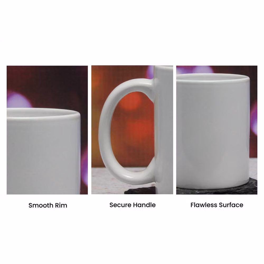 Uniqueful Personalised White Mug with Initial and Name Design – 2