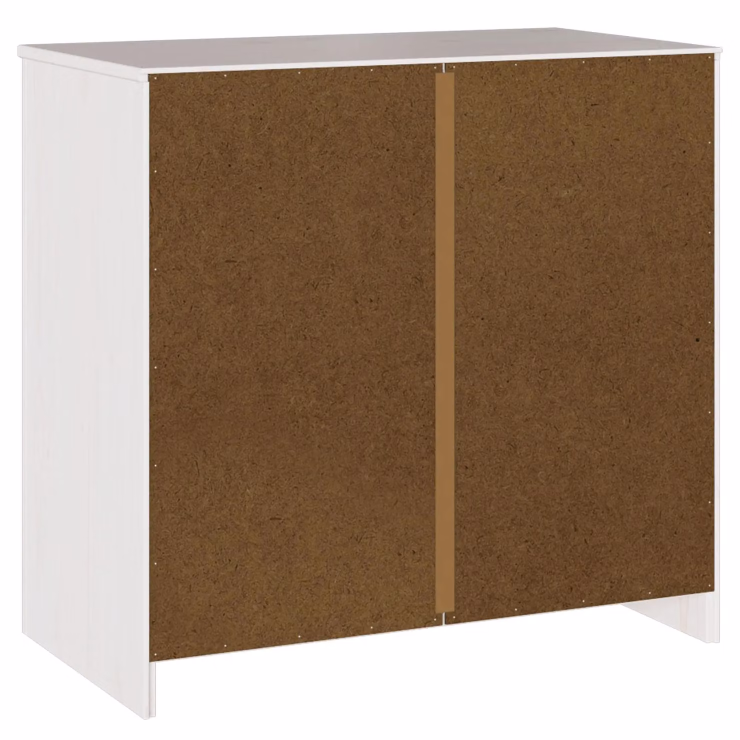 Berkfield Home DRAMMEN Sideboard in White Solid Wood Pine, W/D/H: 79 x 43 x 75.5 cm – 2