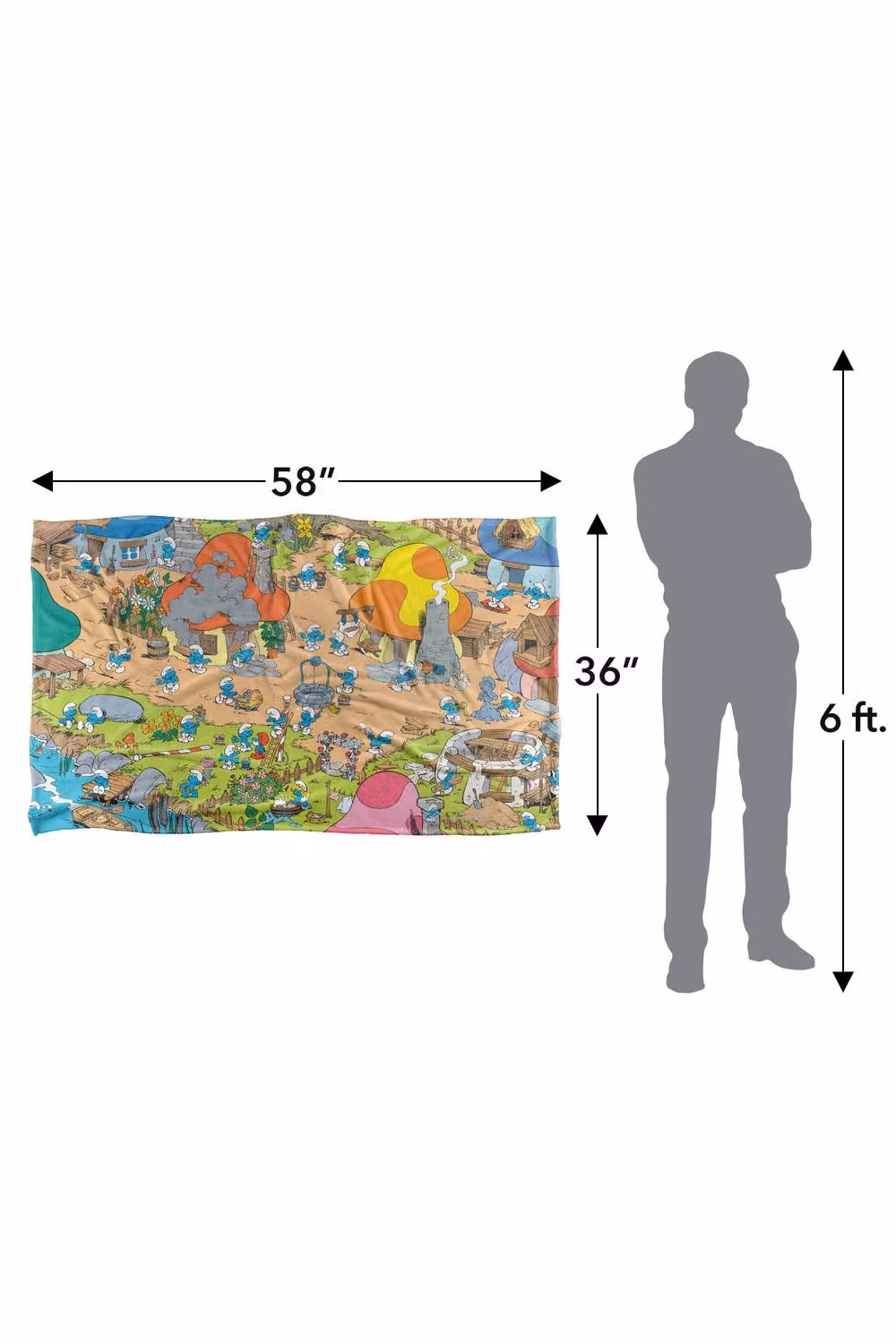 LOGOVISION Multicolour Fluffy Fleece Blanket for Adults – 3