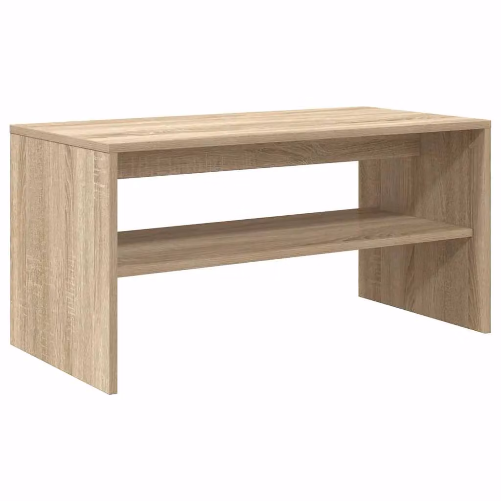 Berkfield Home Sonoma Oak TV Cabinet in Brown, W/D/H: 80 x 40 x 40 cm – 2