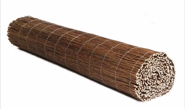 Primrose Woven Willow Privacy Screening Fence Mat, Brown, Height: 150 cm