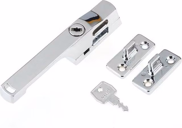 Yale Silver Multicolour Lockable Window Lock