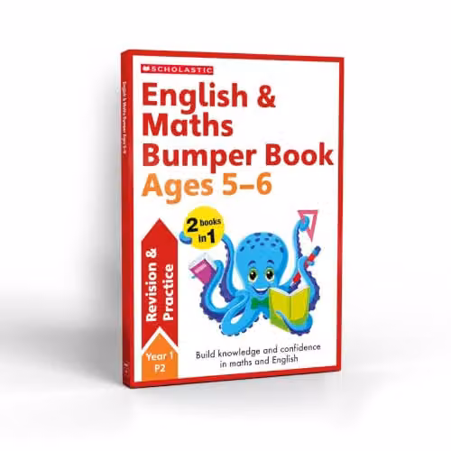 Scholastic English and Maths Bumper Workbook for Ages 5-6, 125+ Pages, Multicolour – 3