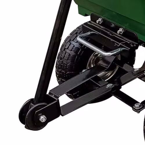 Simpa Multi-Purpose All Terrain Tipping Barrow Cart with Pneumatic Tyres, Green, L 93 cm x W 50.5 cm x H 51 cm – 2