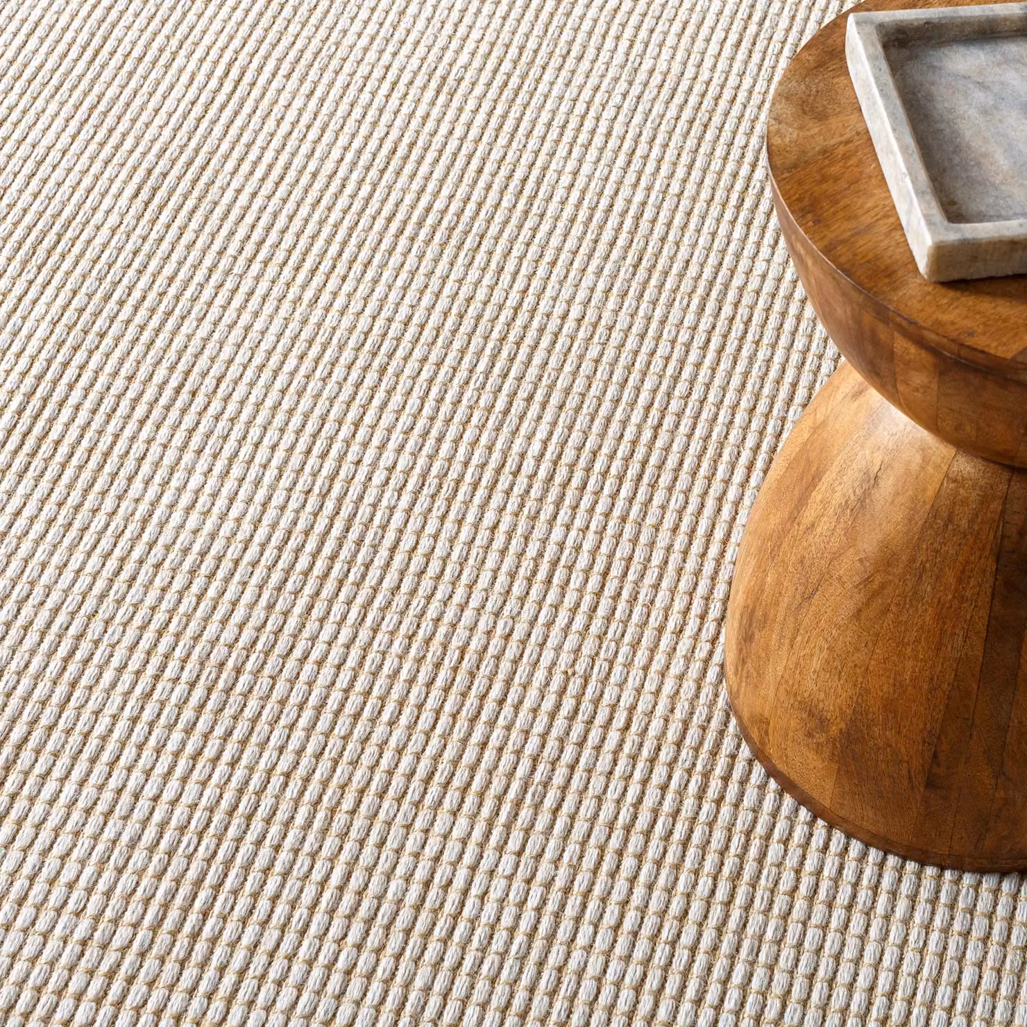 Livabliss Kimi Modern Jute Living Room Rug with Fringes in Taupe/Beige, W: 120 cm, L: 170 cm – 3