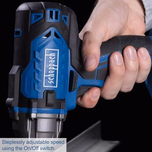 Scheppach C-ID180-X Cordless Impact Driver, 20V Blue, 180Nm Torque, 2800rpm, with LED Light and Belt Clip (Bare Tool) – 3