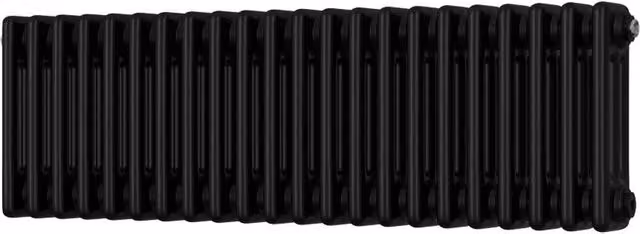 Alpha Black 3 Column Wall Radiator