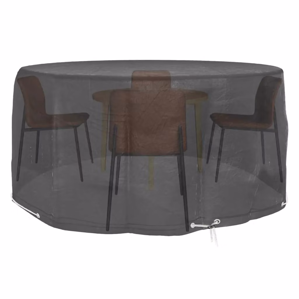 Berkfield Home Round Garden Furniture Covers, 2 Pack, Black, Diameter: 230 cm, Height: 90 cm – 2
