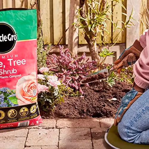 Miracle-Gro Premium Rose, Tree and Shrub Compost, 40 l, Brown – 2