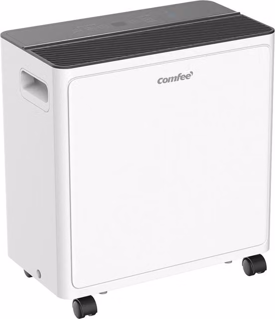 Living Star White Smart Dehumidifier with App Control and 360 Degree Wheels