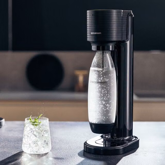 SodaStream Gaia Sparkling Water Maker - Black