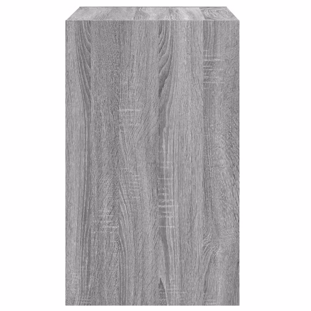 Berkfield Home Modern Grey Shoe Cabinet with Tilting Compartments and Internal Drawers, W/D/H: 60 x 42 x 69 cm – 3