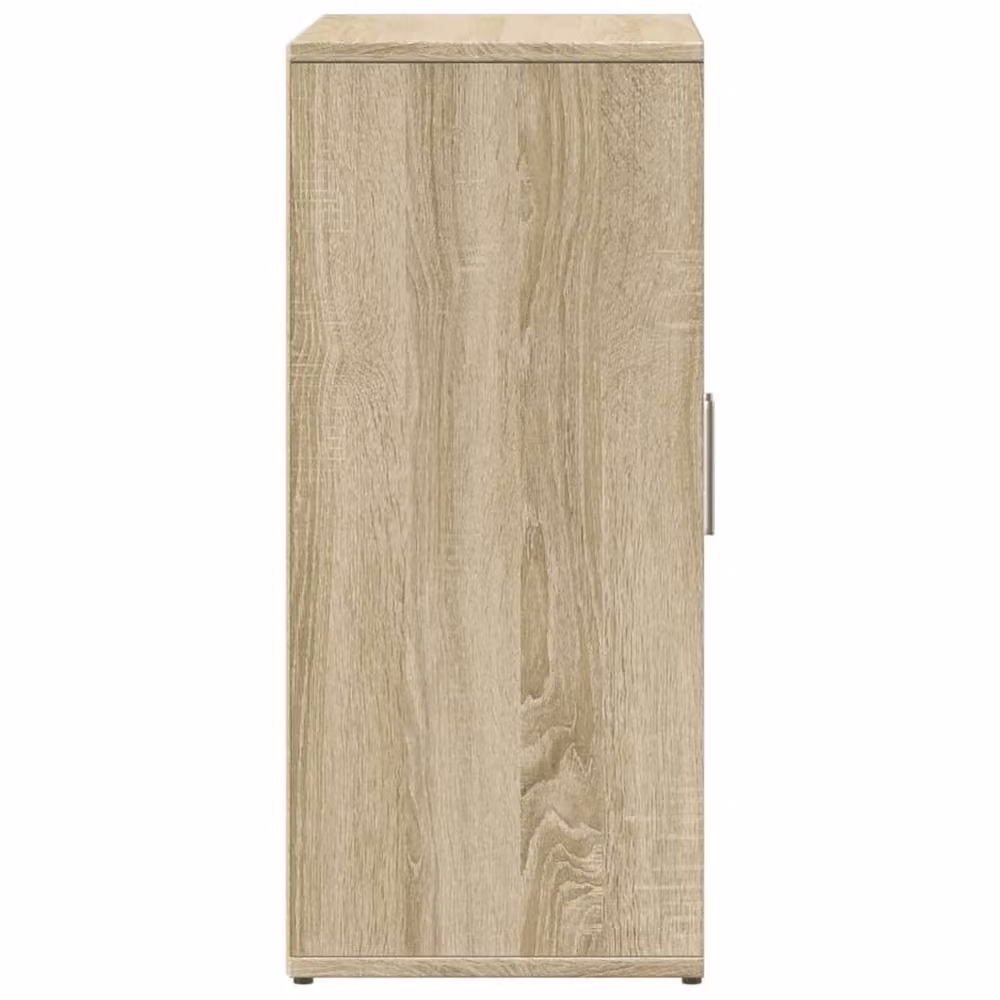 Berkfield Home Set of 2 Sonoma Oak Sideboards in Light Brown, W/D/H: 60 x 31 x 70 cm – 2