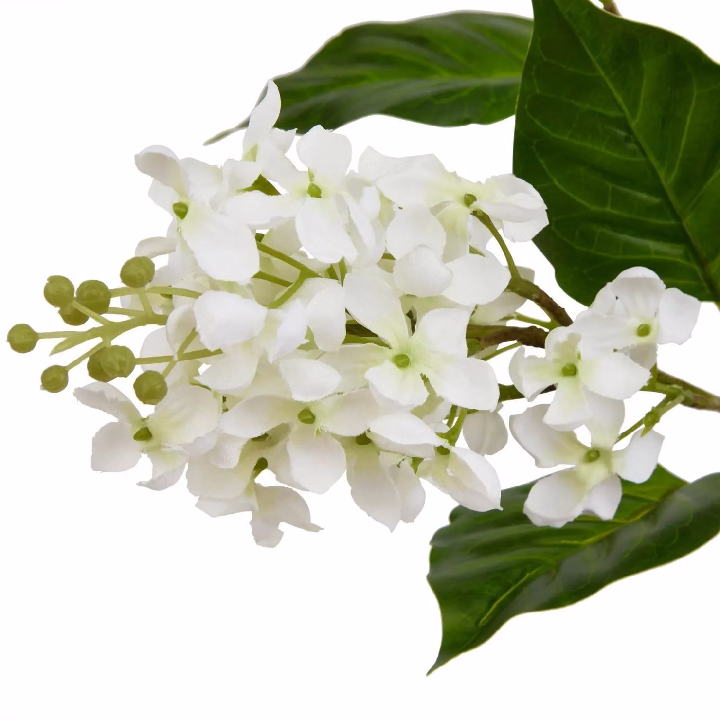 Hill Interiors Natural Garden Collection White Lilac Artificial Flower – 2