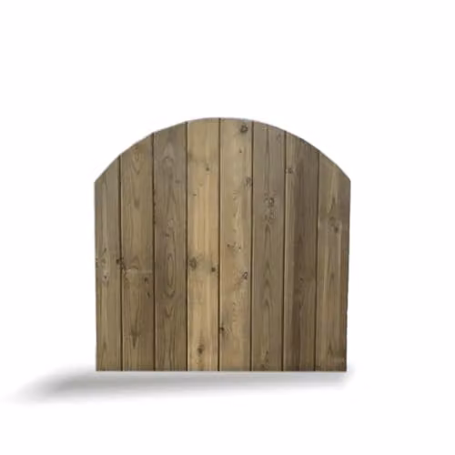 Churnet Valley Garden Furniture Ltd Tongue and Groove Timber Garden Gate in Brown W/H: 90 x 100 cm – 3