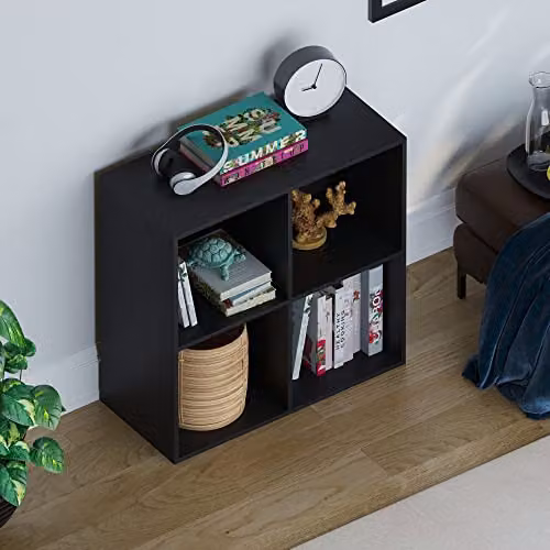 Vida Designs Durham 4 Cube Storage Unit in Black – 6