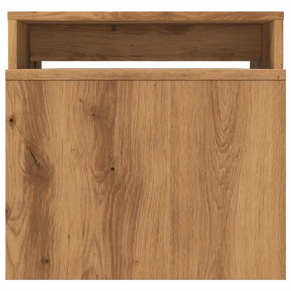 Berkfield Home Artisan Oak Coffee Table in Brown, W/D/H: 100 x 48 x 40 cm – 3