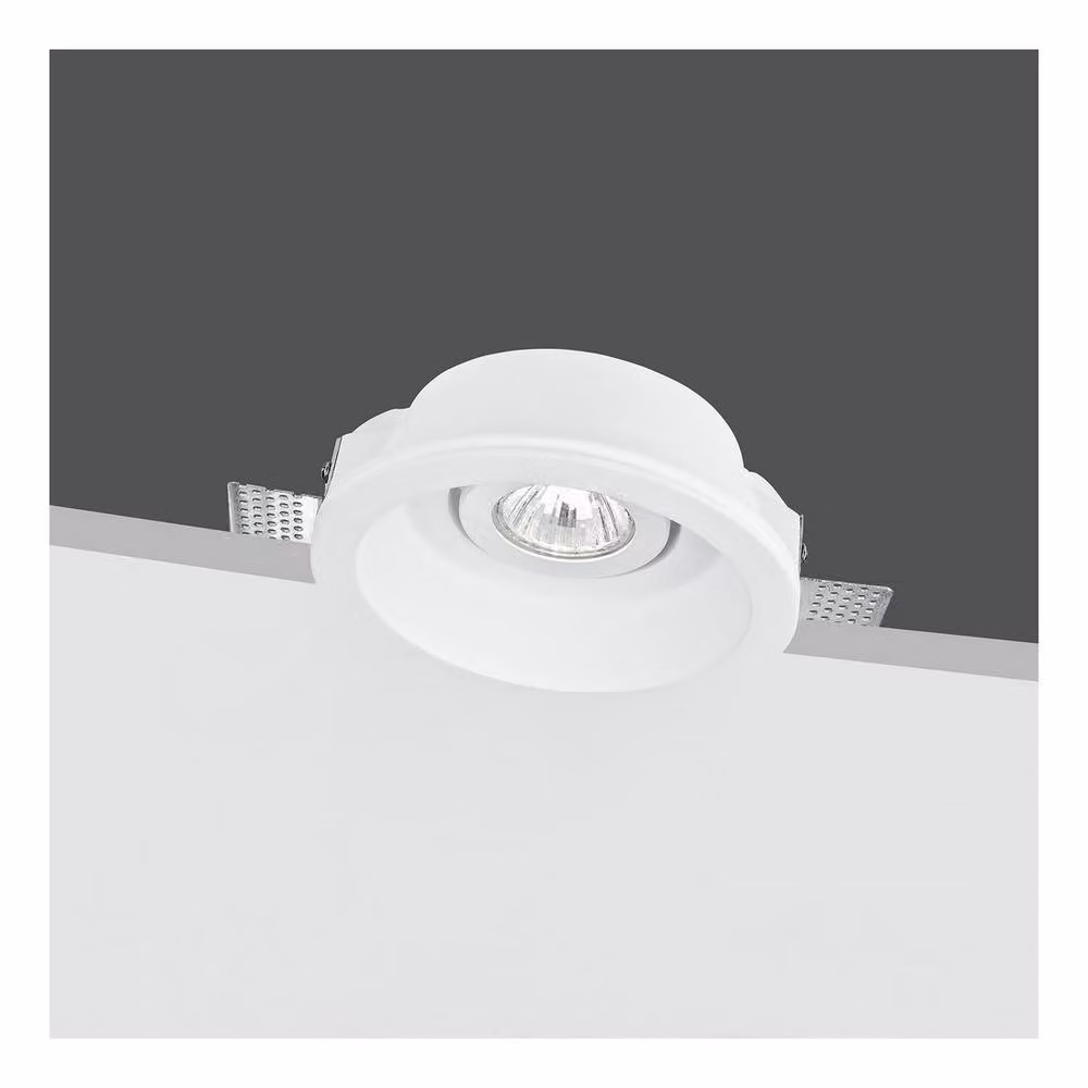 Netlighting MORGANA Recessed Adjustable Dimmable Downlight, White, W/D/H: 15.5 x 6 x 6 cm – 2