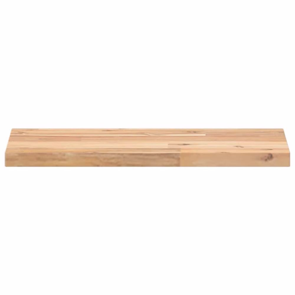 Berkfield Home Rectangular Solid Wood Acacia Table Top, Brown, W: 60 cm, D: 20 cm, H: 2 cm – 2