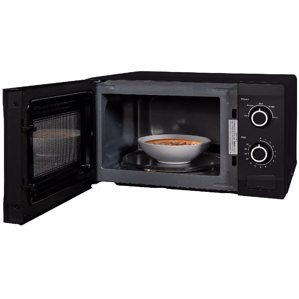Abode AMM2001-M 20 Litre 700W Manual Solo Microwave in Black – 6