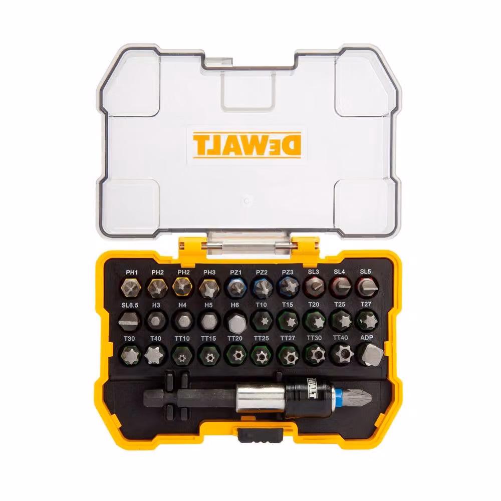 DeWalt Silver Metal Screwdriver Bit Set, 32 Pack – 2