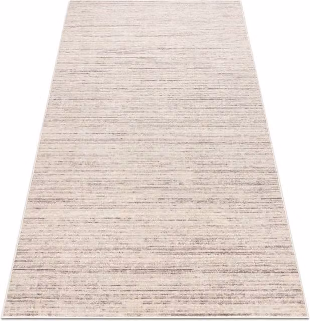 RugsX Angel Geometric Wool Rug in Beige, W: 80 cm, L: 150 cm