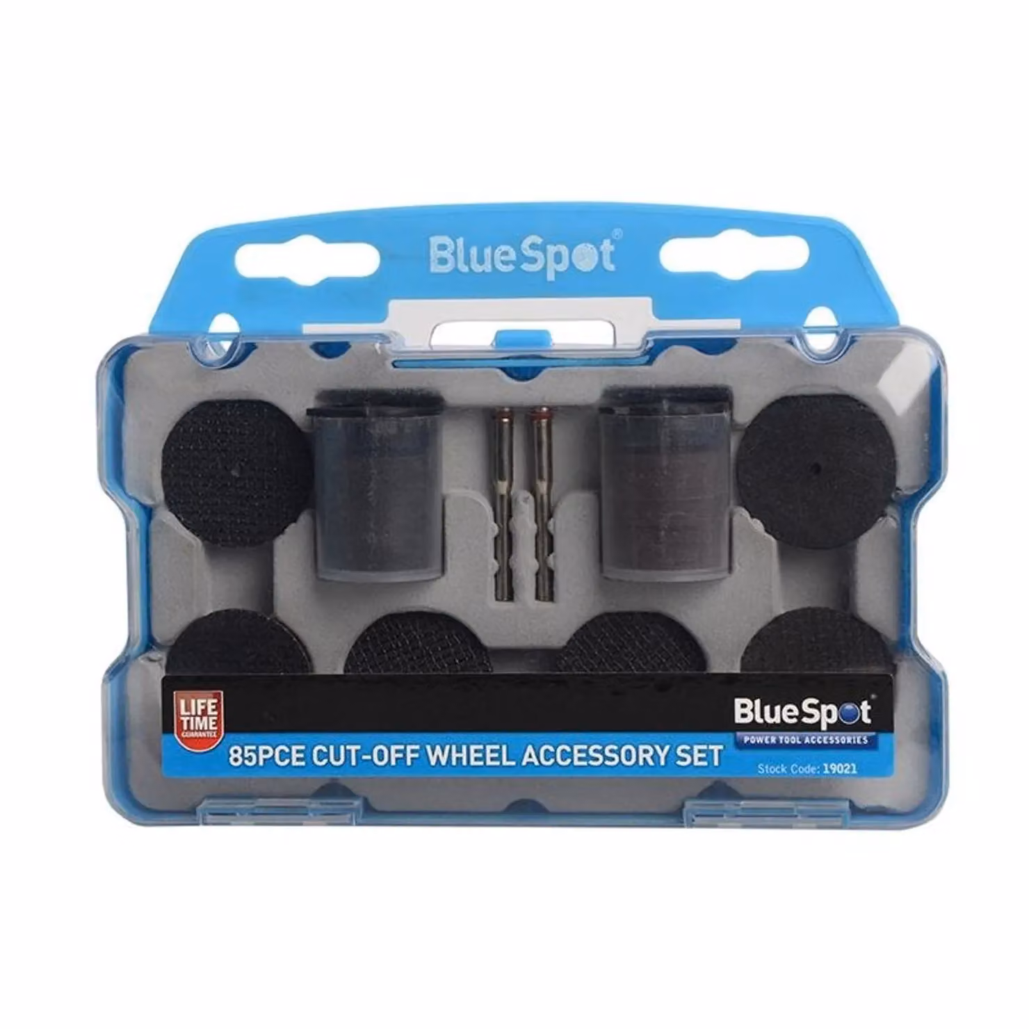 Bluespot Tools 85 Piece Multicolour Cut Off-Wheel Accessory Kit with UK Plug – 2