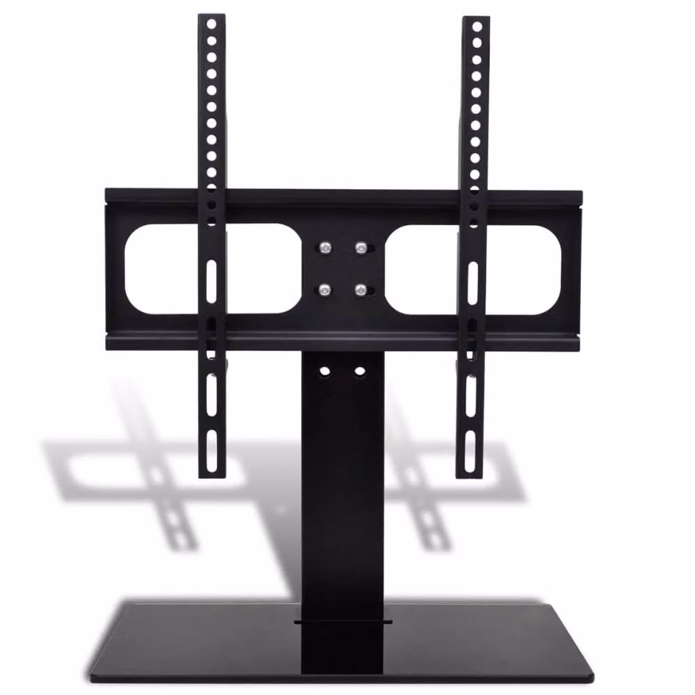 Berkfield Home Pedestal TV Stand for 26-42 Inch Screens, Black – 2