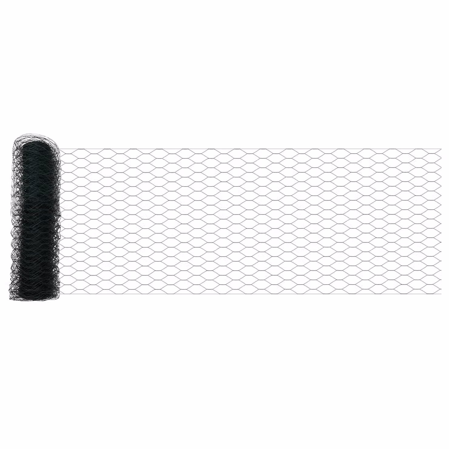 Berkfield Home Green Hexagon Steel Trellis Fence, H: 0.5 m x W: 10 m – 1