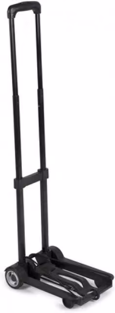 UMKY Foldable Heavy Duty Hand Truck Trolley, 40kg Capacity, Black – 1