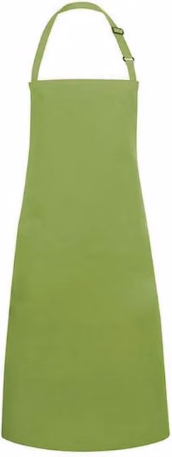 Karlowsky Basic Bib Apron in Lime Green