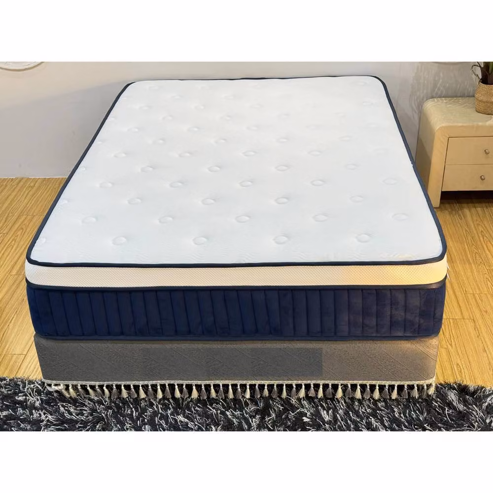 Artesa Soul Medium-Firm Euro Top Hybrid Double Mattress in White, W/D/H: 140 x 200 x 32 cm – 2