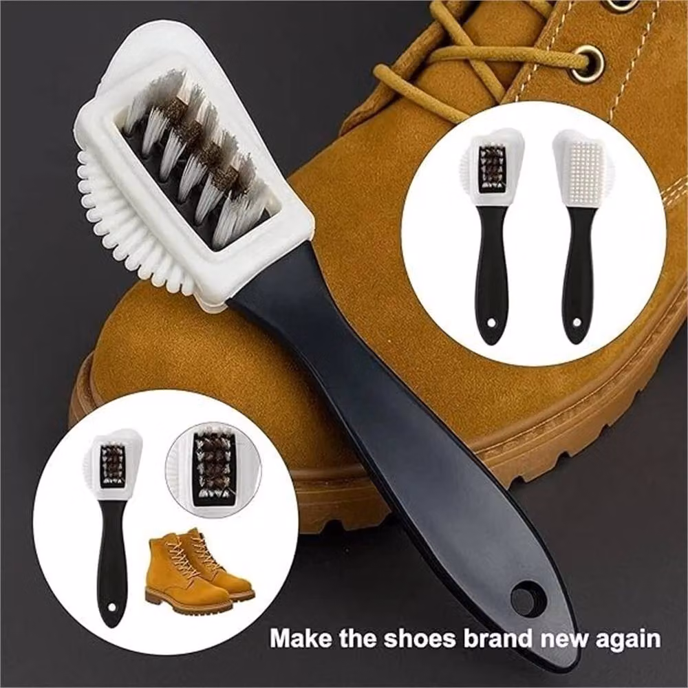 Nordara 6-Piece Multicolour Suede Eraser and Brush Shoe Cleaning Kit, W/D/H: 100 x 15 x 15 cm – 5