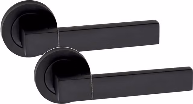 Golden Grace Matt Black Bathroom Set