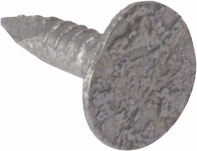 Forgefix Galvanised Steel Broad Flat Felt Nails in Silver