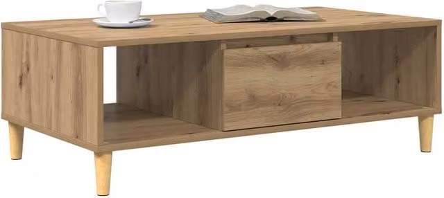 Berkfield Home Modern Storage Unit with Door in Artisan Oak Brown – 1