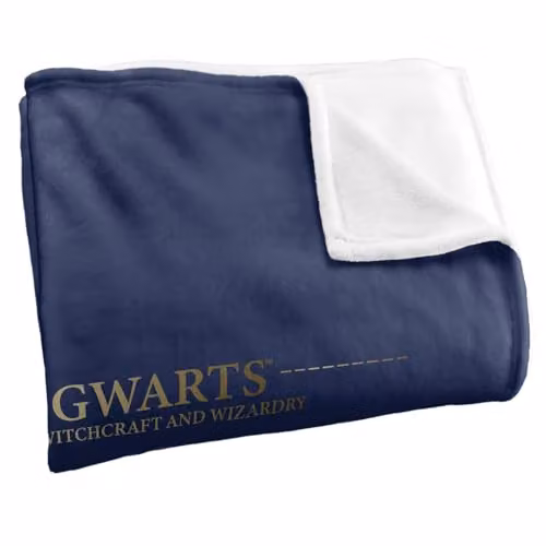 Warner Bros. Harry Potter Ravenclaw Learning, Wit, Wisdom Super Soft Fleece Throw Blanket, Multicolour, W/D/H: 91 x 147 cm – 2