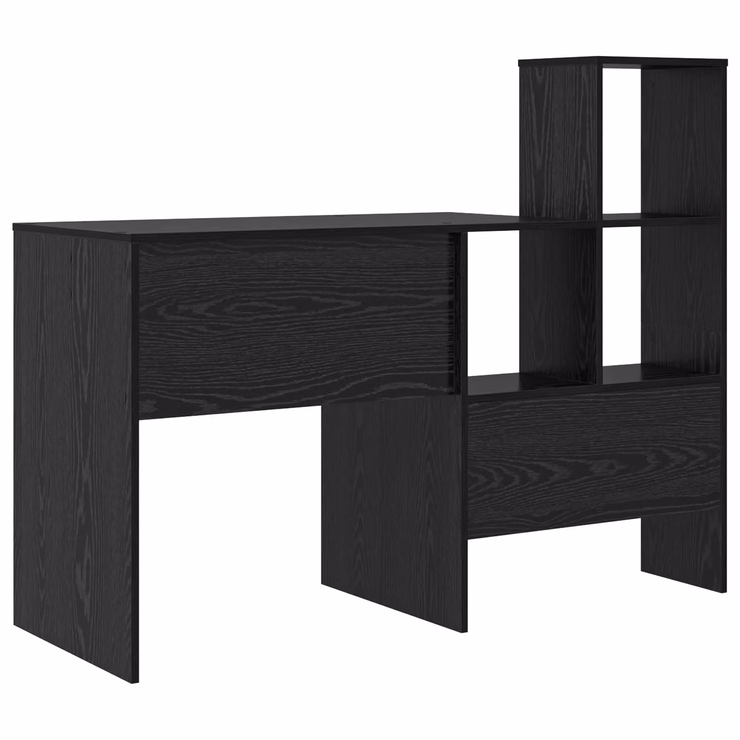 Berkfield Home Compact Computer Desk in Black Oak – 5