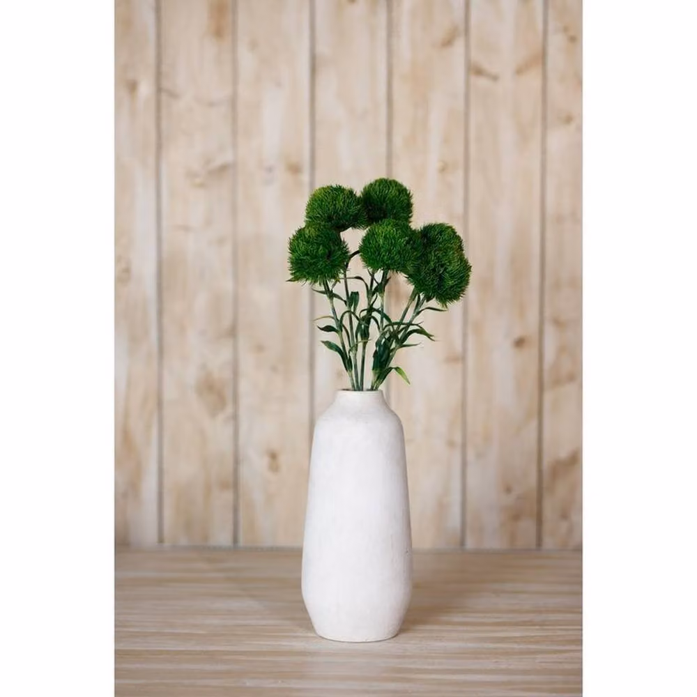 Lemon Pavilion Green Plastic Single Stem Carnation Flower, Height: 53 cm – 3