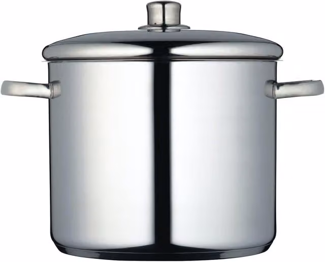 MasterClass Stainless Steel Stockpot, 11 Litres, Grey and Silver – 2