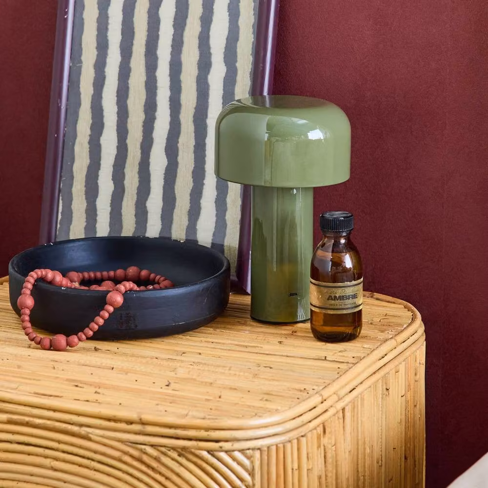 sweeek LED Metal Table Lamp in Green, Diameter: 13 cm – 3