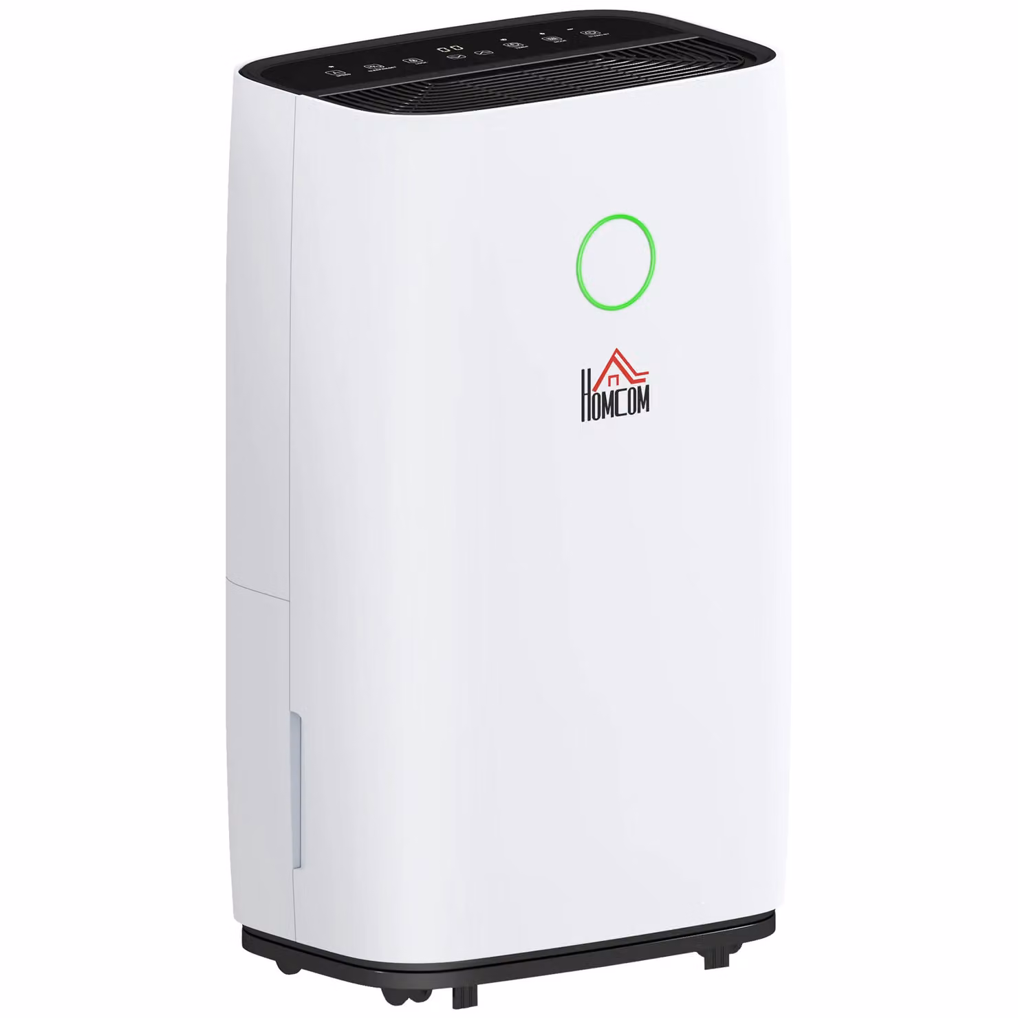 HOMCOM 4L Portable Quiet Dehumidifier for Home and Laundry, White – 2