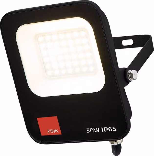 Fechine Black Outdoor LED Flood Light