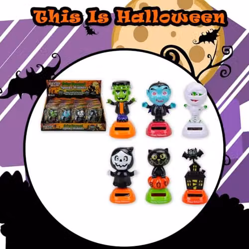 VFM e-Store Halloween Solar Wobbler Decoration Multicolour Mystery Bag – 7
